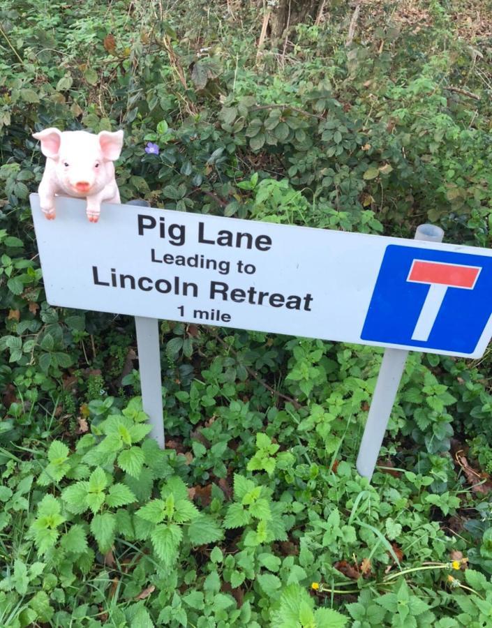 Lincoln Holiday Retreat View With Private Hot Tub ภายนอก รูปภาพ